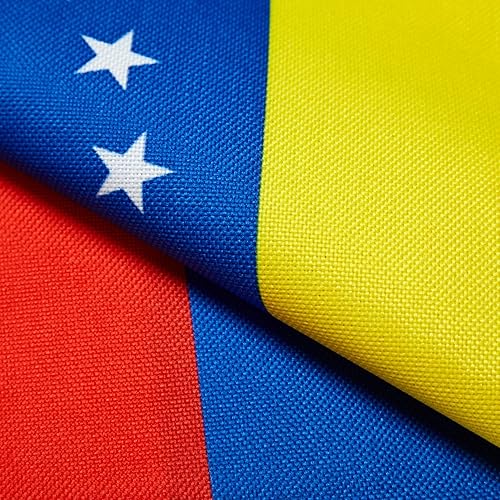 Miniatura 3 de Bandera venezolana de jardín venezolana para decoración de interiores y exteriores, para patio exterior, 12 x 18 pulgadas, doble cara, celebración