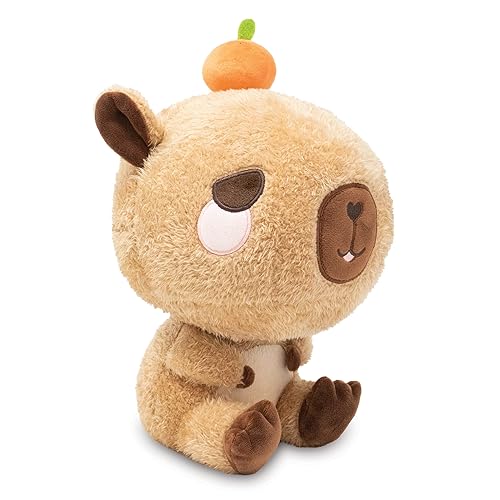 Cuddle Barn PlushGoals - Camden The Calm Capybara | Super Soft Cute Kawaii Collectible Stuffed Animal Plush Toy, 9 inches - Camden the Calm Capybara