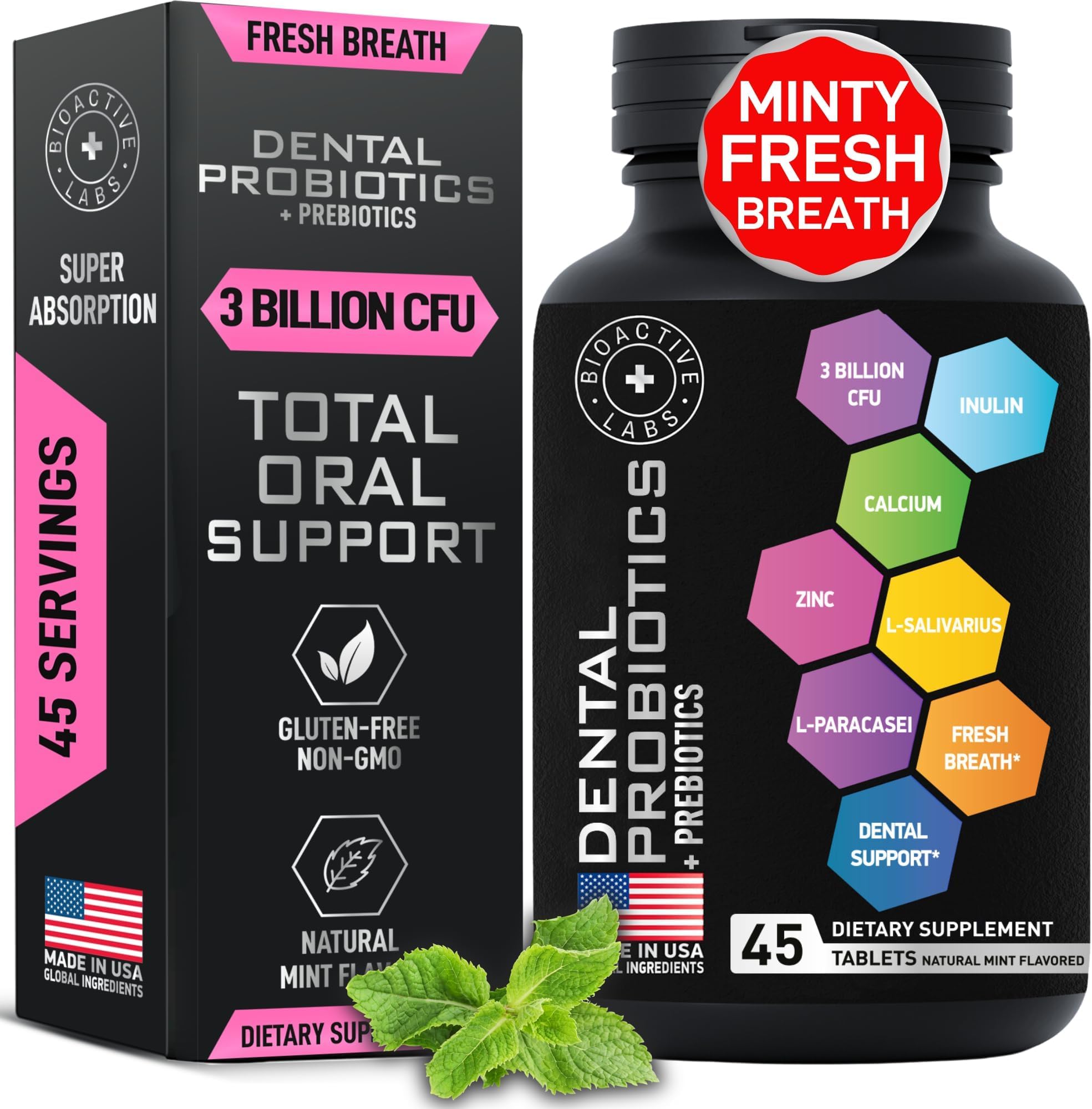 How Probiotics Prevent Tooth Decay The Case Of Lactobacillus Paracasei Amazon.com: Oral Probiotics for Teeth and Gums - 3BN CFU Lactobacillus