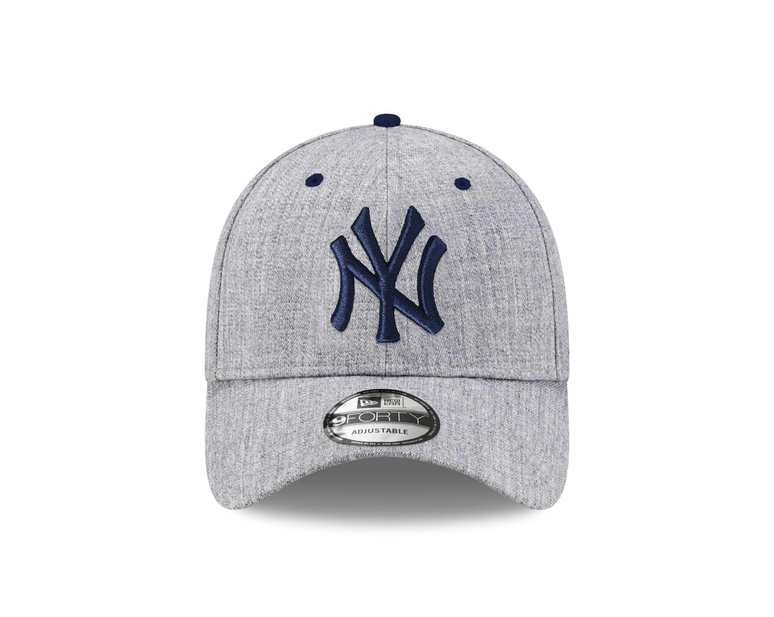 New Era 9FORTY Heather Melange Baseball Cap MLB Team Cap Adjustable Fan Gear Snapback Hat Cap