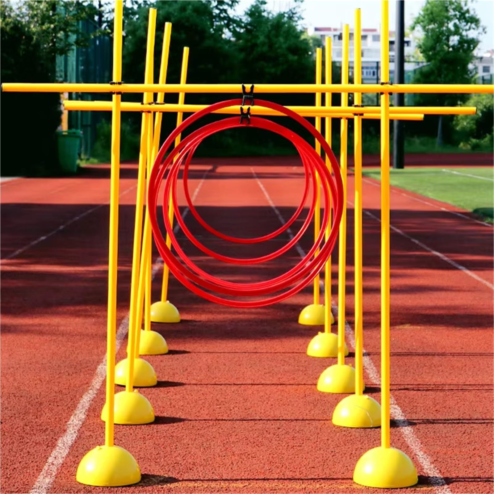Percorso a ostacoli da corsa con droni, attrezzatura for esercitazioni su aeromodelli di droni, kit di droni da corsa facile da costruire e trasportare, adatto for giochi di droni, amanti di bambini