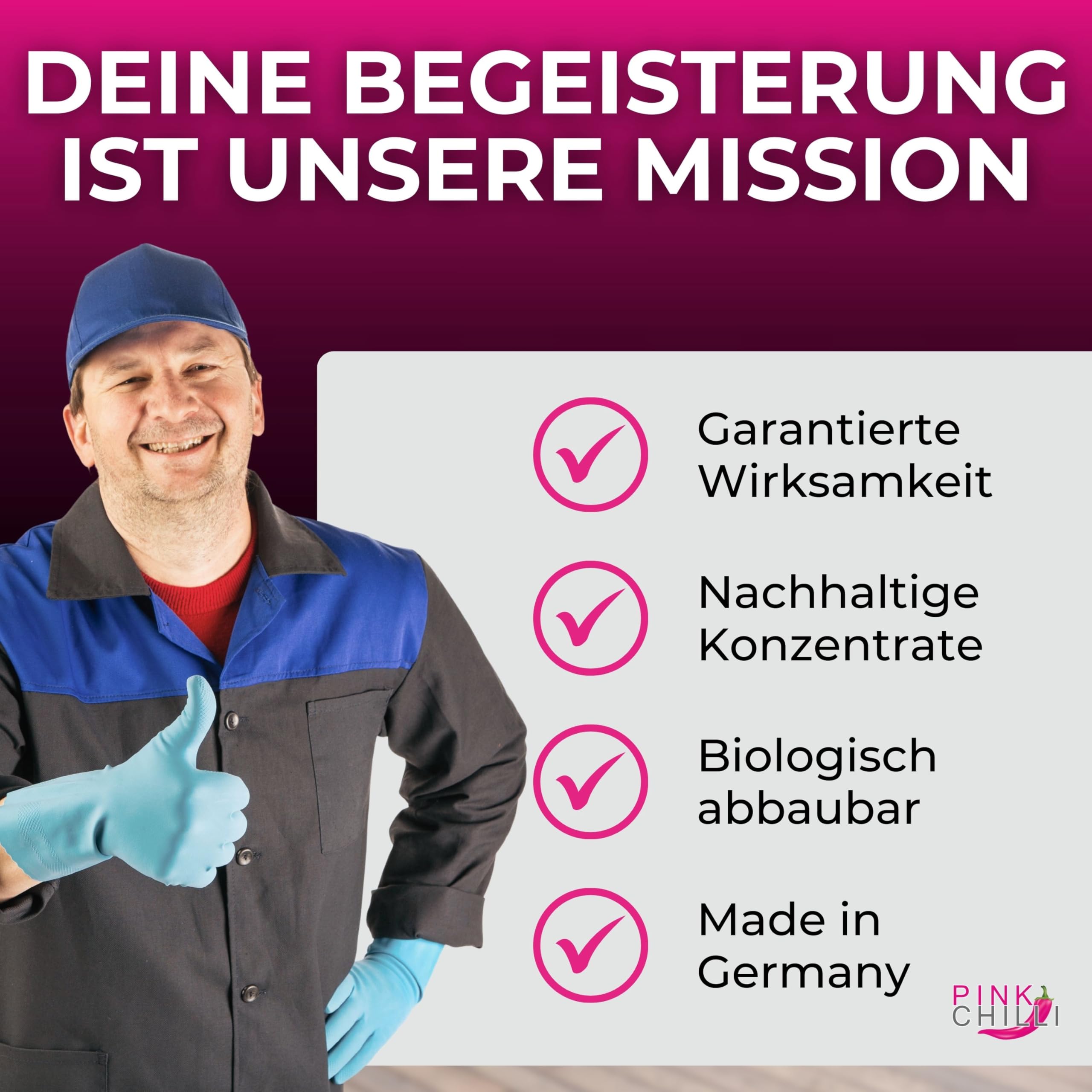 Saubermann - kraftvoller Kalkreiniger - hochkonzentrierter Kalklöser & Sanitärreiniger - vielseitiges Entkalkungsmittel Bad & Küche - starker Kalkbekämpfer - Kalkentfernungsmittel
