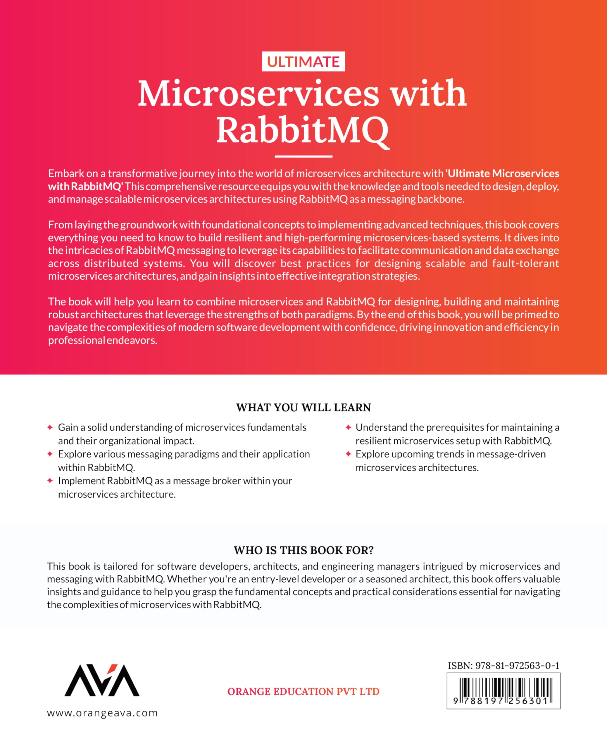 Ultimate Microservices with RabbitMQ: Master Microservices Architecture and RabbitMQ Integration to Build Scalable, Resilient Systems, and to Drive ... — Cloud-Native Systems Path, Band 3)