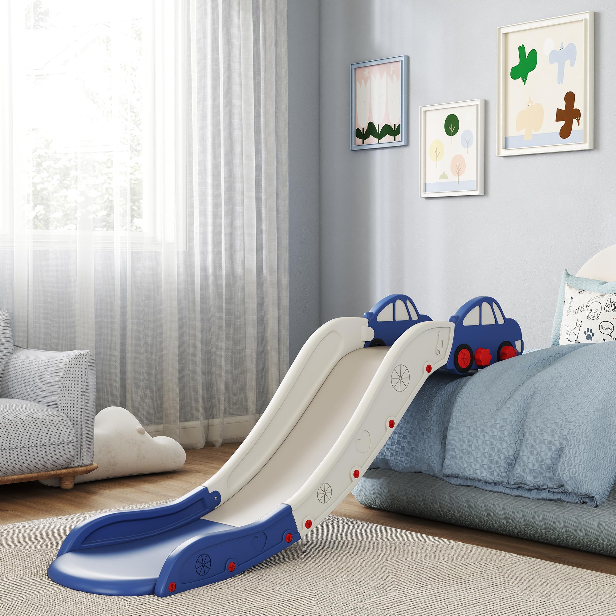 Tommy Toys Kids Slide - Blue - 30kg