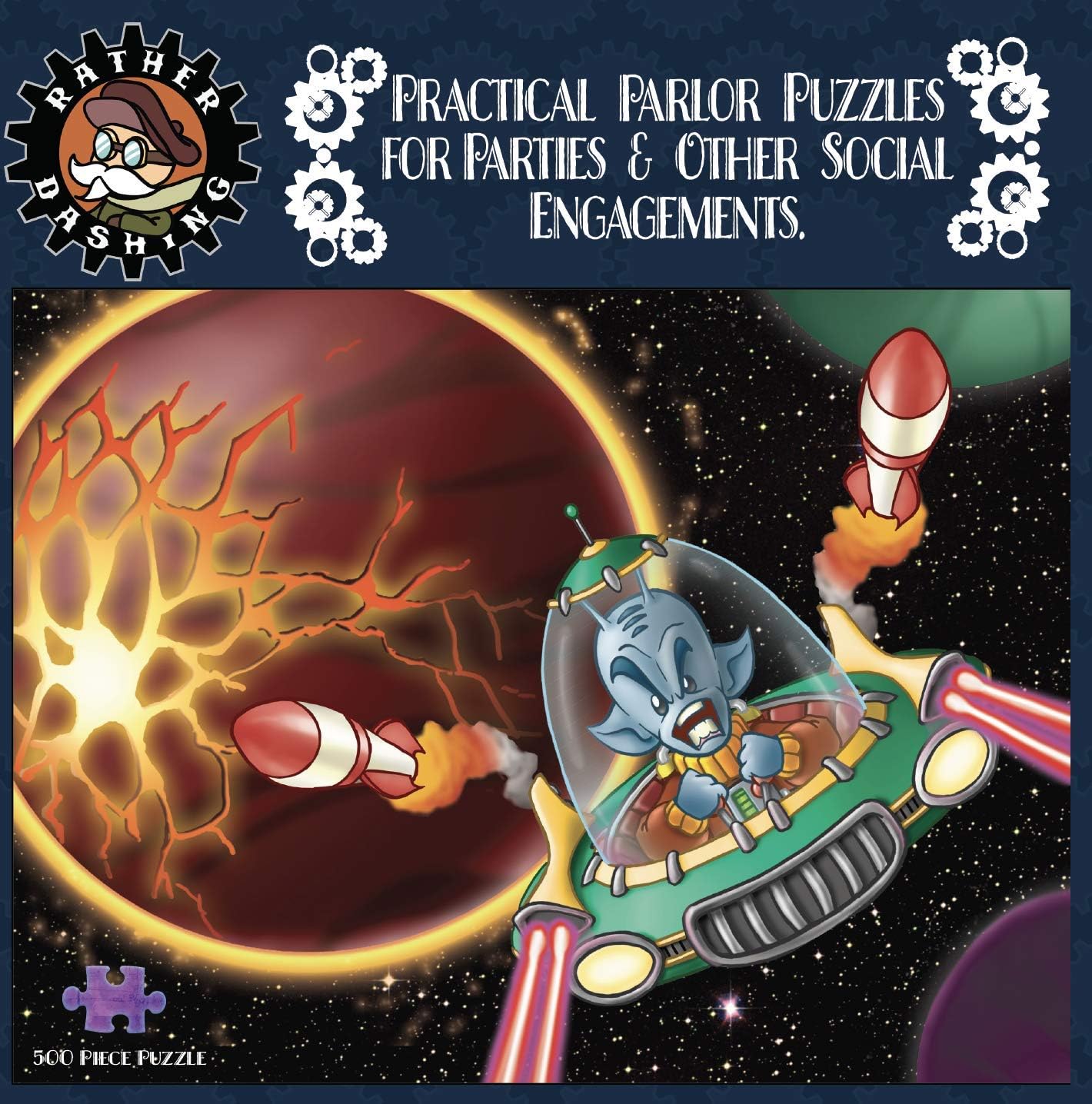 Rather Dashing We Come in Peace Parlor Puzzle