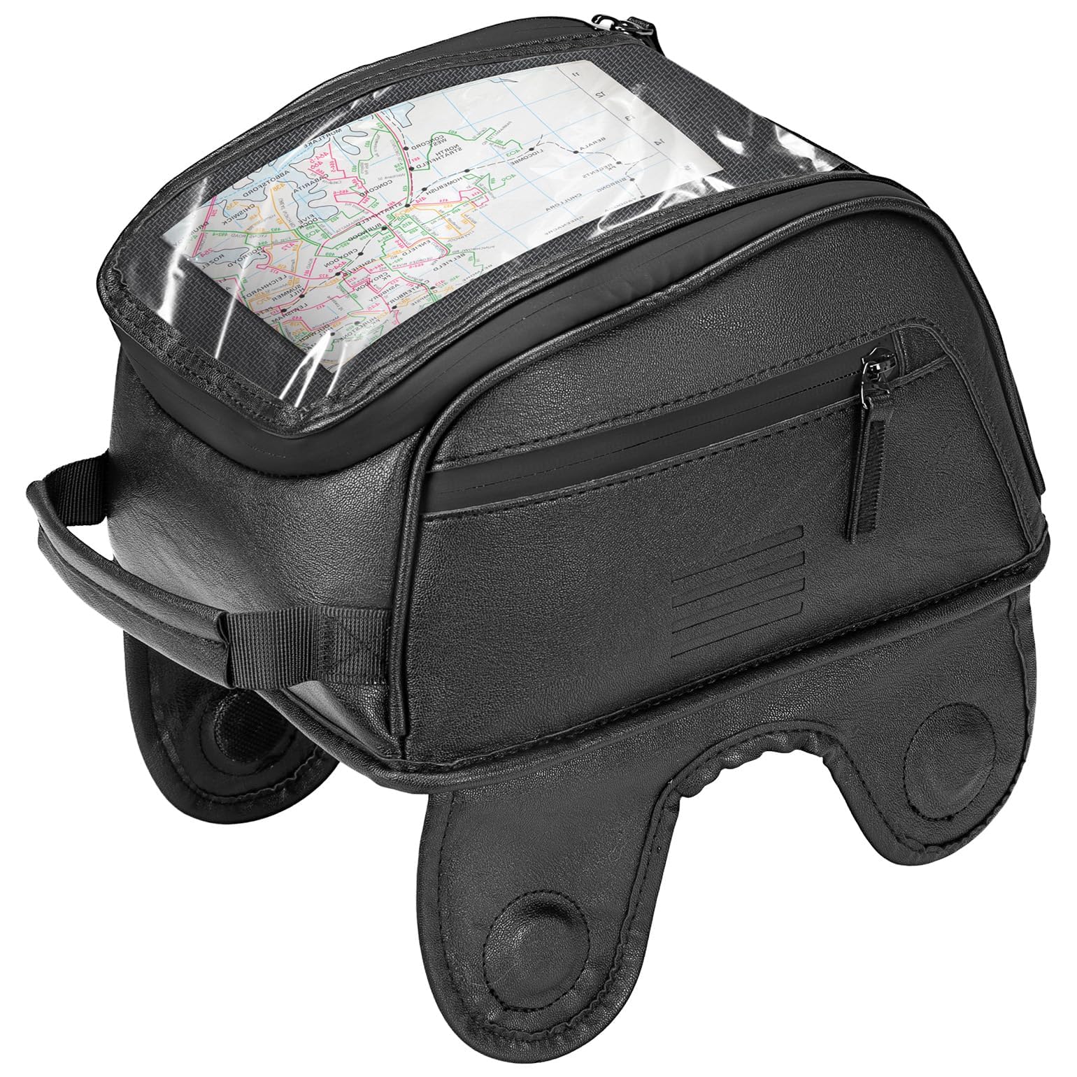 KEMIMOTO Borsa da serbatoio per moto, 7 l, magnetica, colore nero