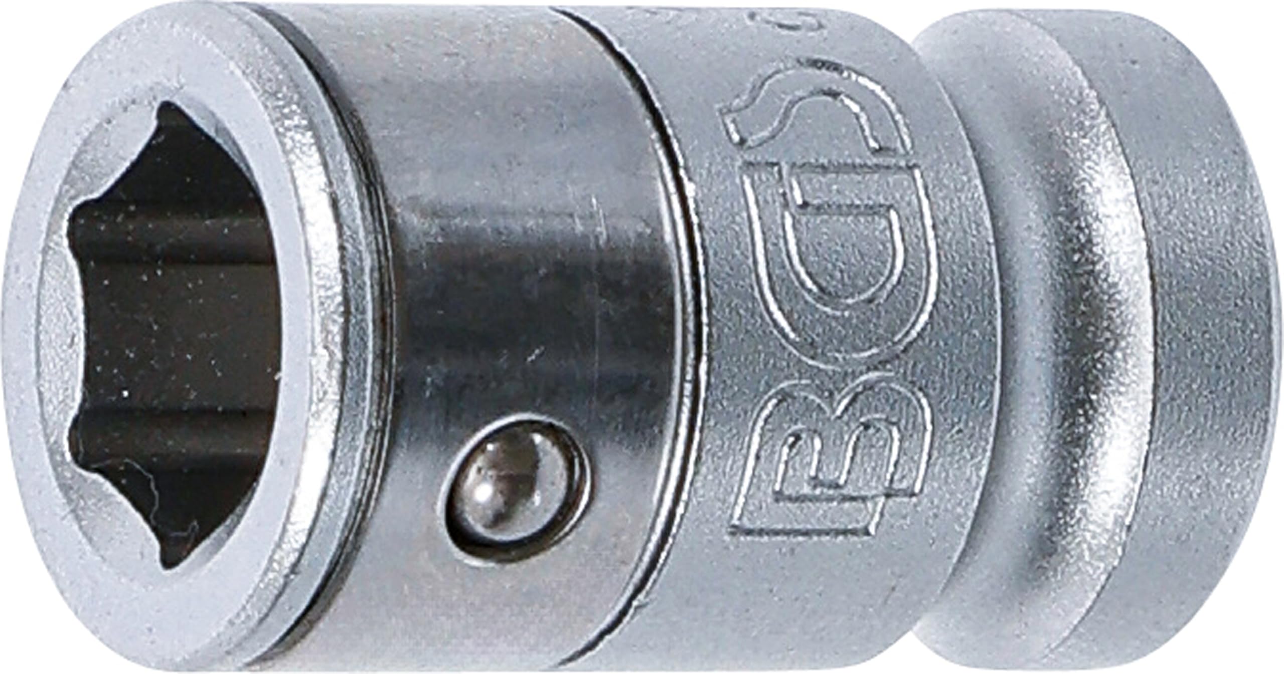 BGS 291 | Bit Adaptor with retaining Ball | 10 mm (3/8") Drive | internal Hexagon 10 mm (3/8")