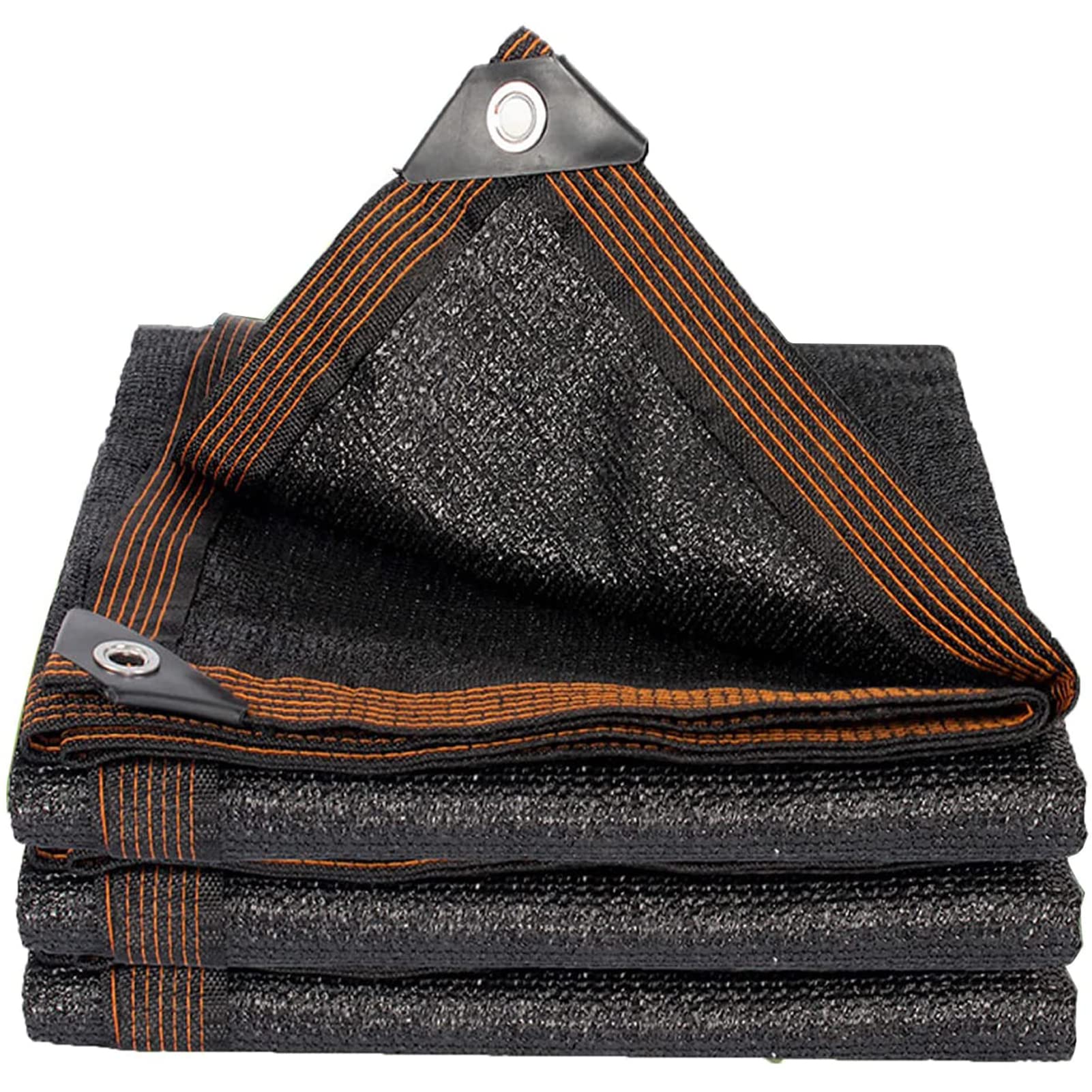 Filet durable de jardin 3x3m en maille noire pour ombrager une terrasse en été