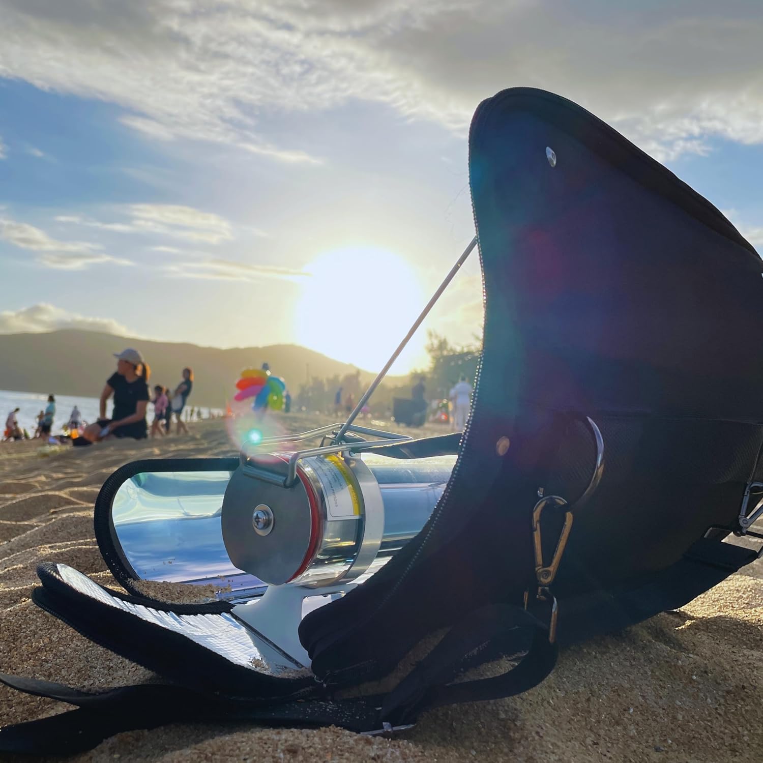 Portable Solar Oven - Solar Cooking, 1-2 Person Capacity, Suitable for Outdoor Hiking, Fishing, Camping