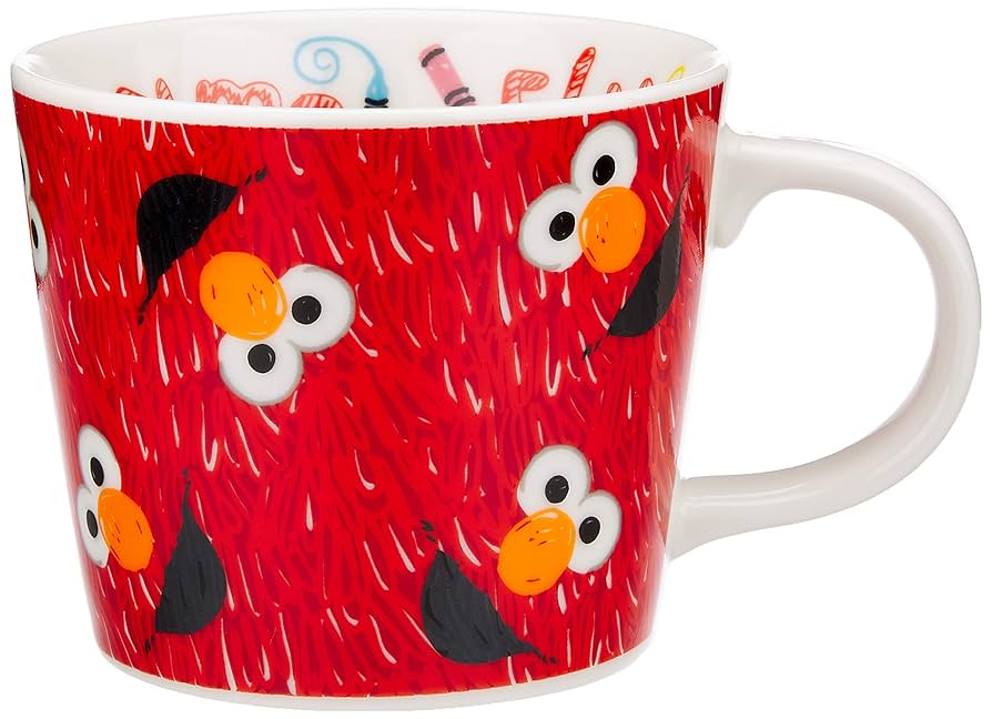 エルモ マグカップ 日本製 セサミストリート エルモ マグカップ コップ 日本製