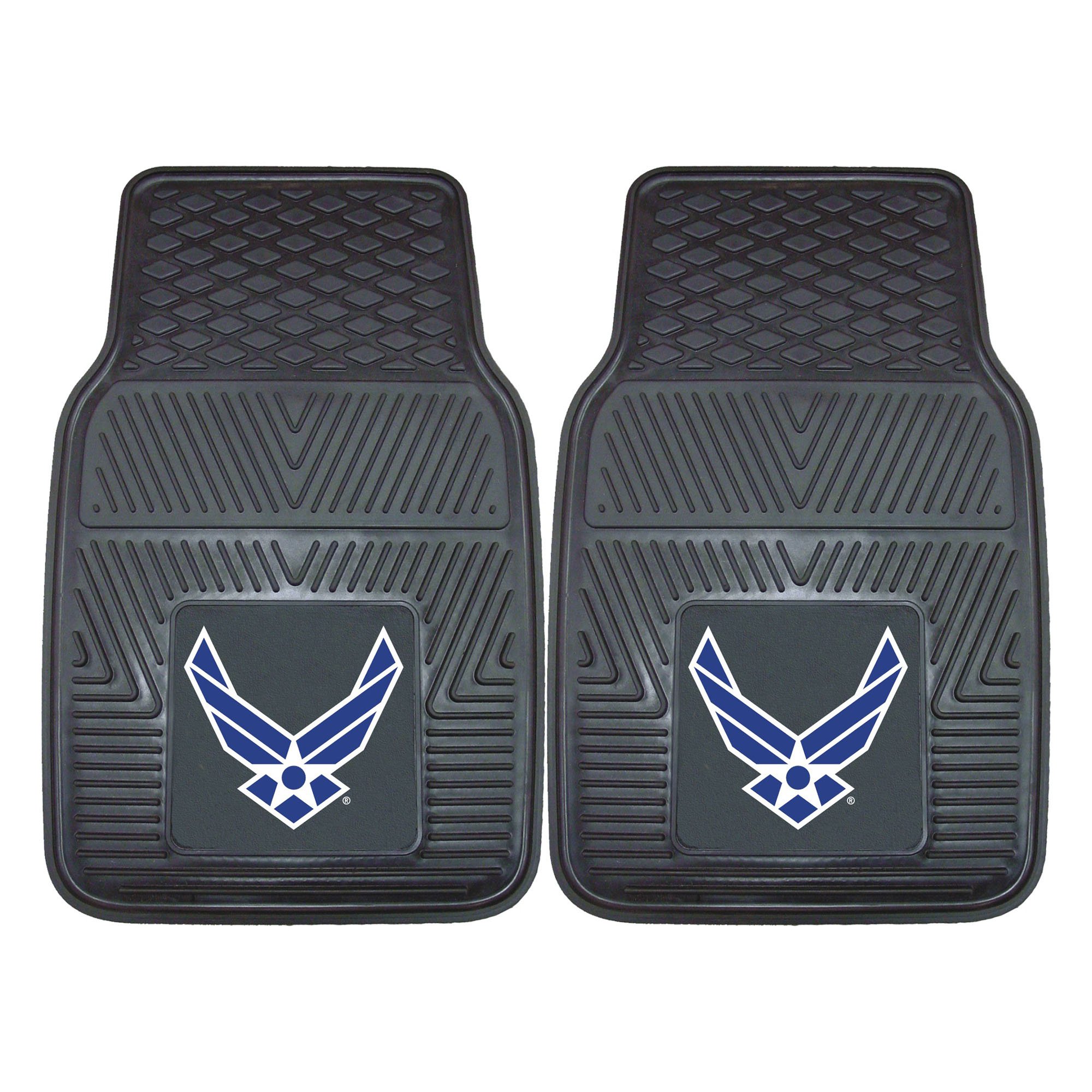 FANMATS Military Unisex-Adult Heavy Duty Car Mat Set - 2 Pieces