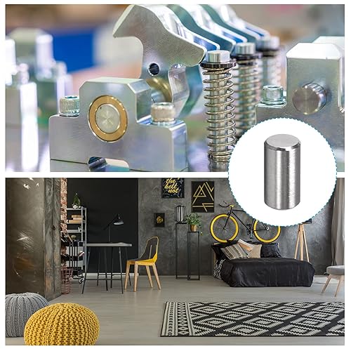 Vista 54 de METALLIXITY Pasador de pasador (0.315 x 1.181 in), 10 unidades, clavijas de soporte de estante de acero inoxidable 304, elementos de sujeción