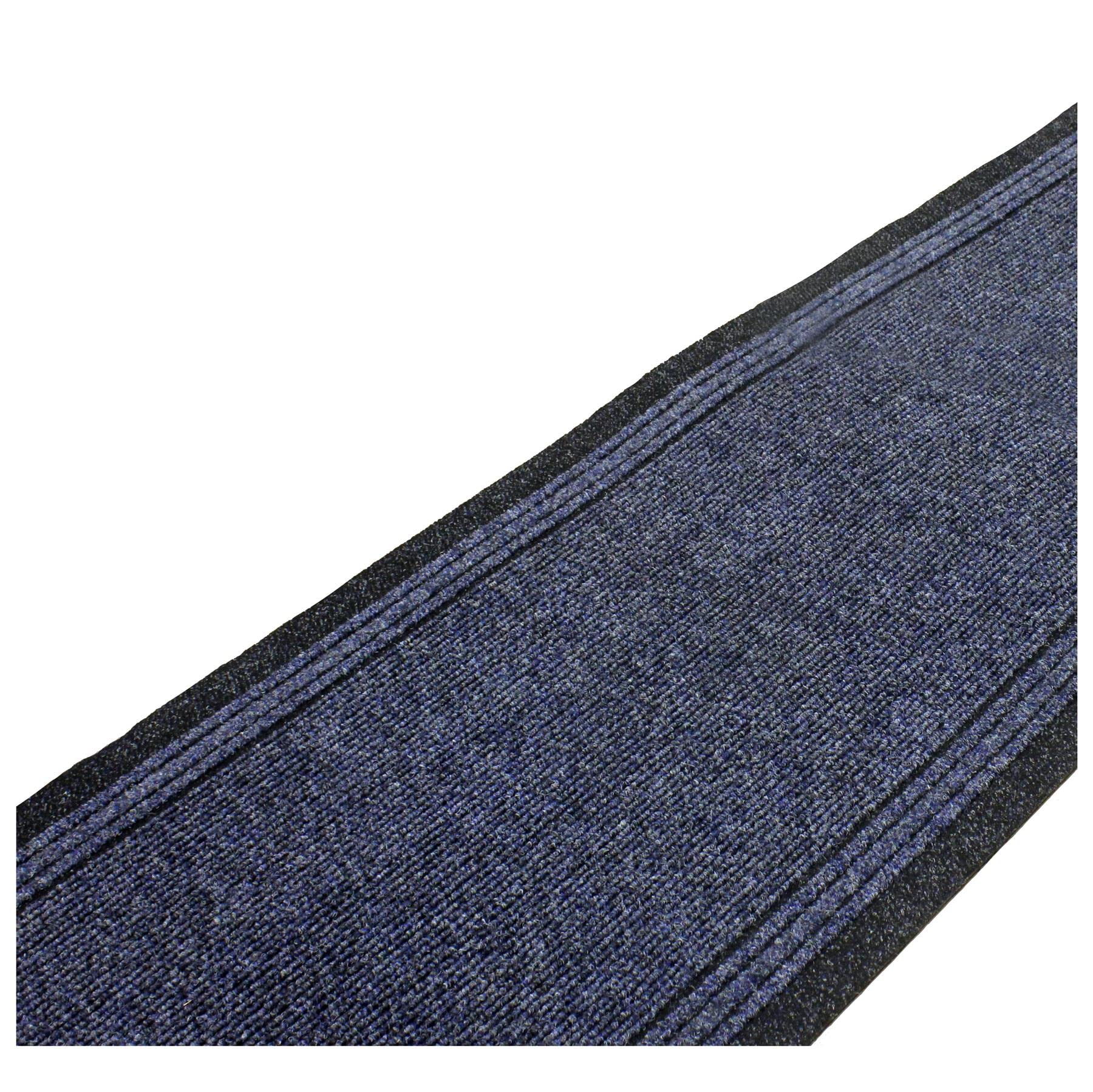SrS Rugs® Sydney Long Carpet Runner - Heavy-Duty - Stain-Resistant - Absorbent - Non-Slip Rubber Backed - Strong - Industrial Grade - Tough Mat for Hall and Stairs (Blue, Length: 12' (80 x 366 cm)) — image 1