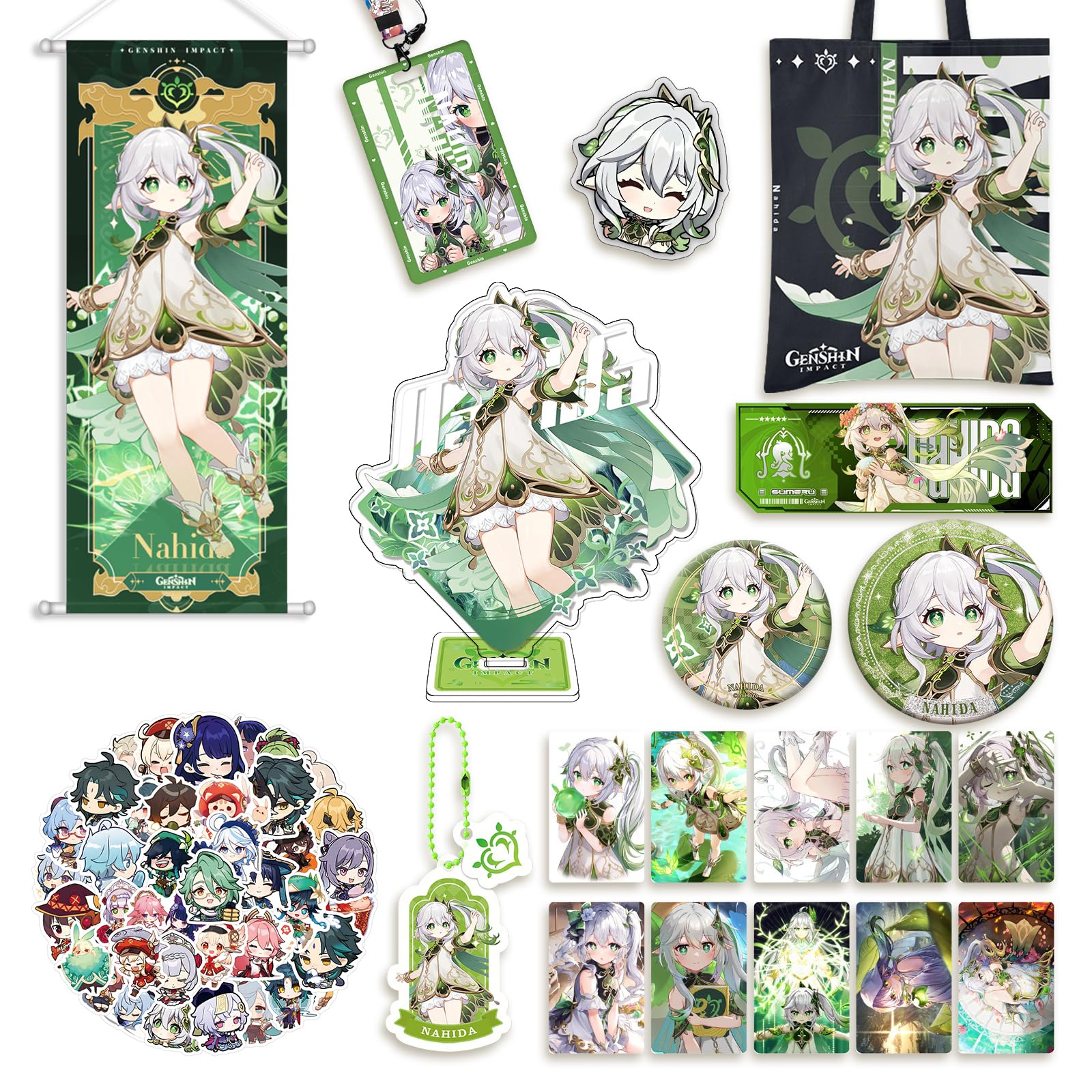 Amazon | DIROLVON 原神 フリーナ グッズ 水神 福袋 セット バッジ 