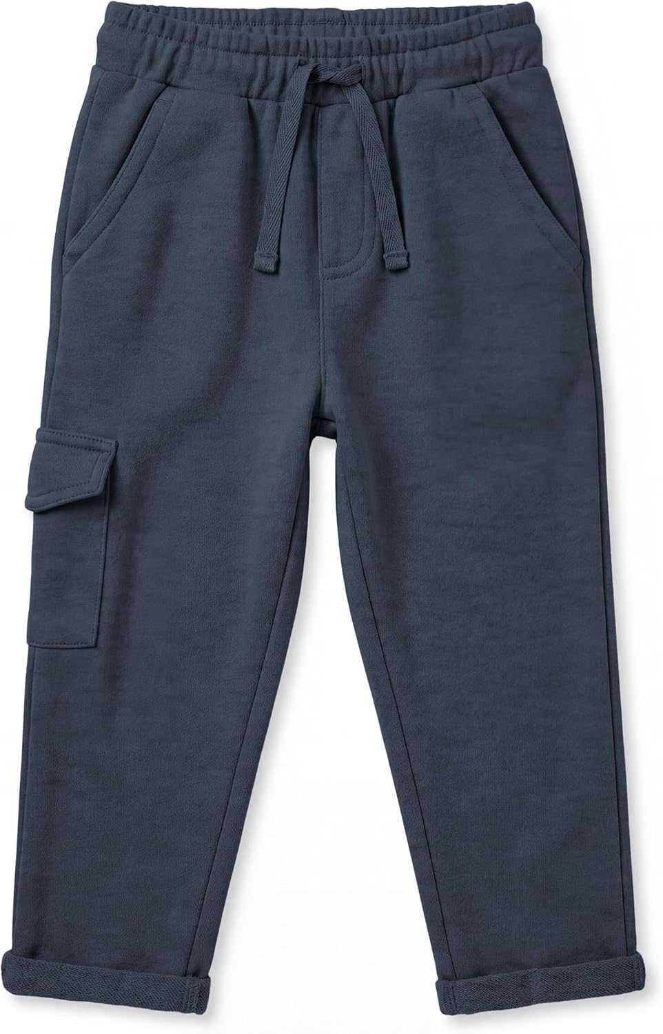 Andrew Scott Kids French Terry Joggers | 100% Cotton | Drawstring & Pockets Pants | Boys Girls | Multi Packs & Colors