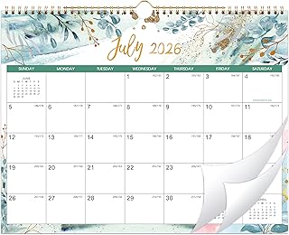 2026-2027 Calendar - Wall Calendar 2026-2027 from July 2026 to December 2027, 14.6''x11.5'', 18 Months Greenery 2027 Calen...