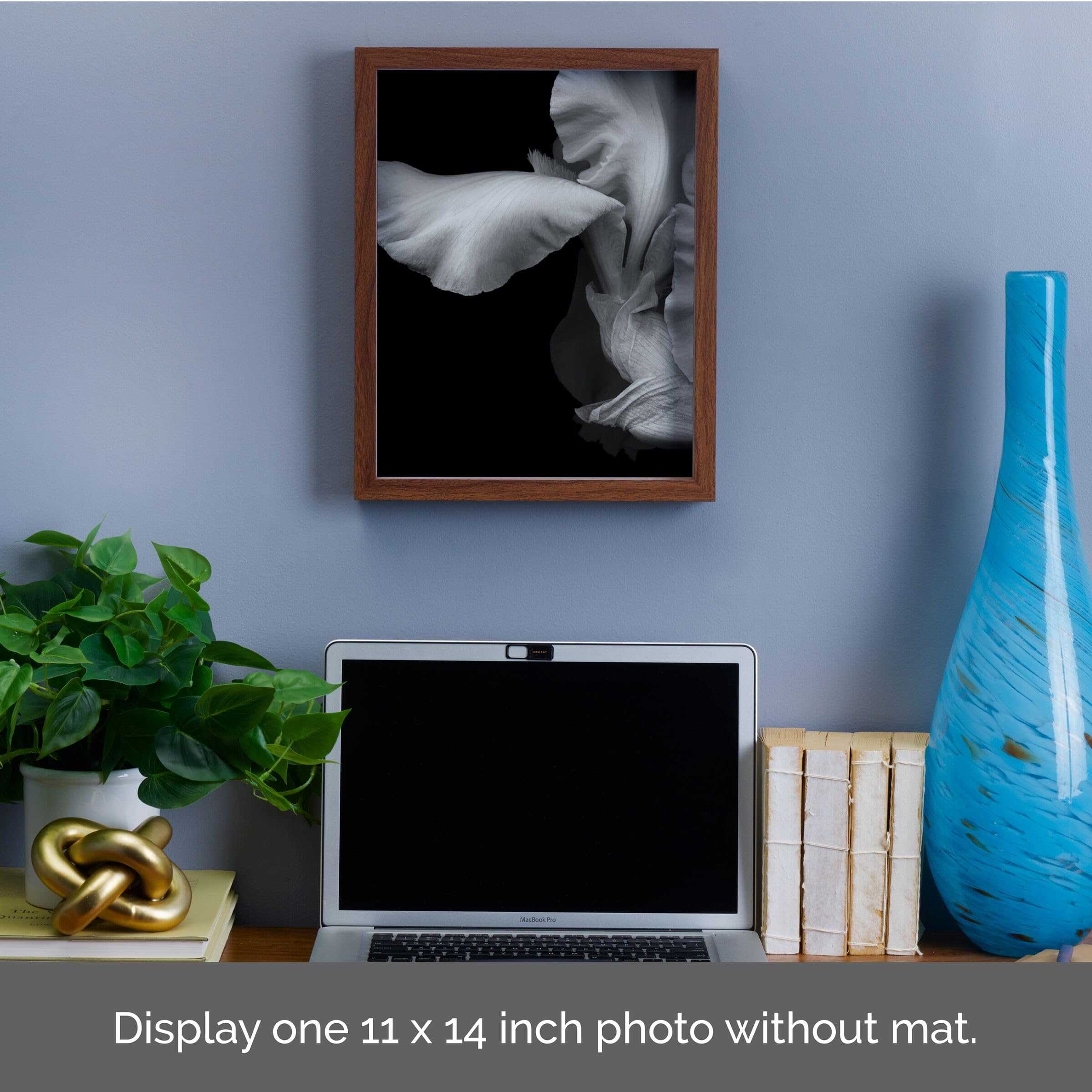 Marcosページ Mikasa Wood Gallery Wall Frame, 11x14 Matted to 4x6, 12x1