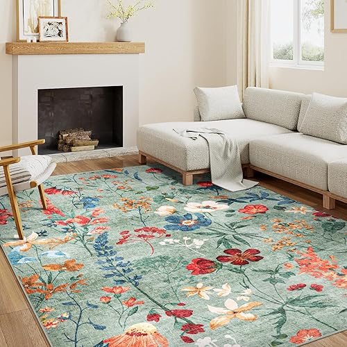 Flower Area Rug