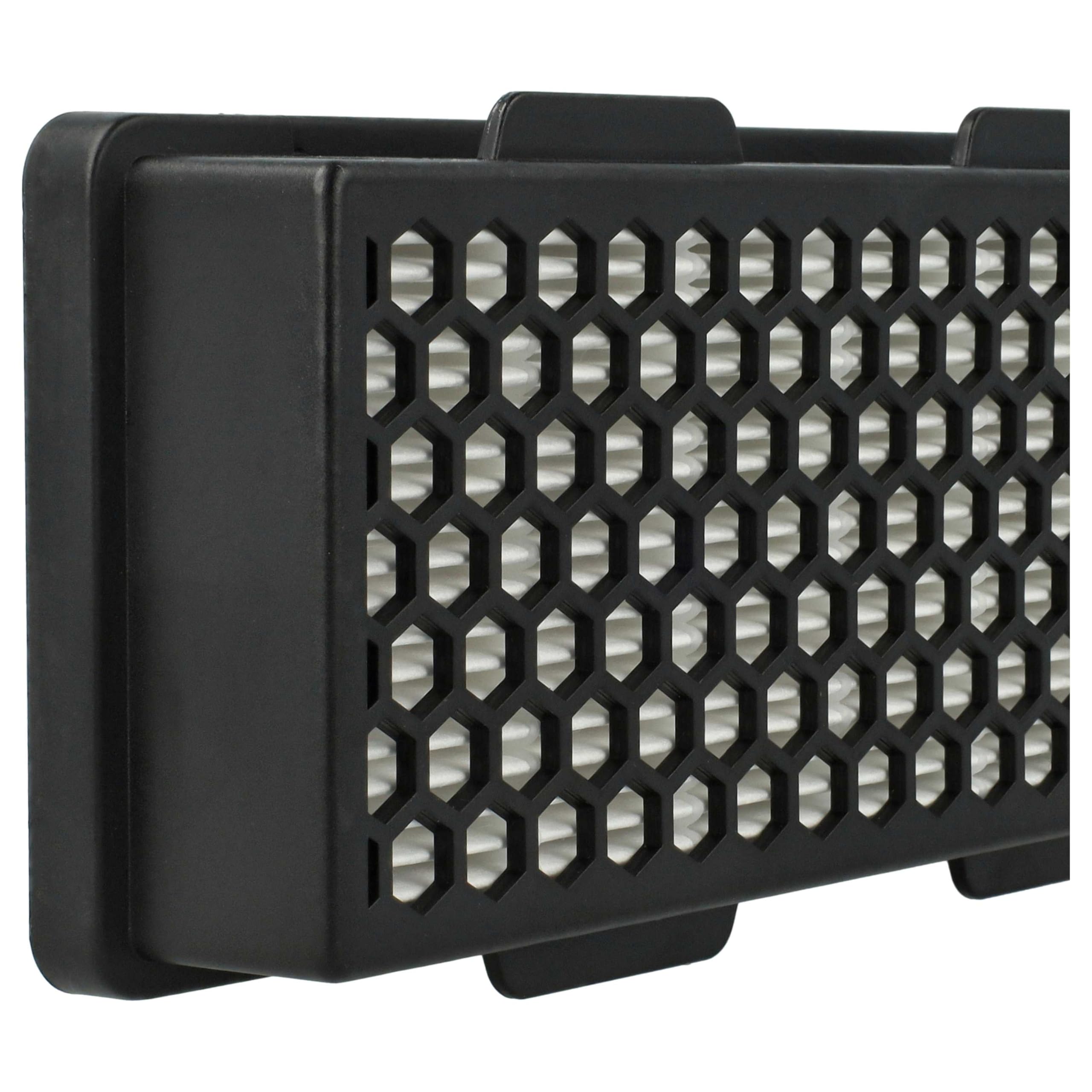 vhbw 2 x filtr do odkurzacza kompatybilny z Samsung SC15F30, SC15F30WB, SC15F30WA, SC08F60, SC15F30WD, SC15F30WC - filtr HEPA czarno-biały