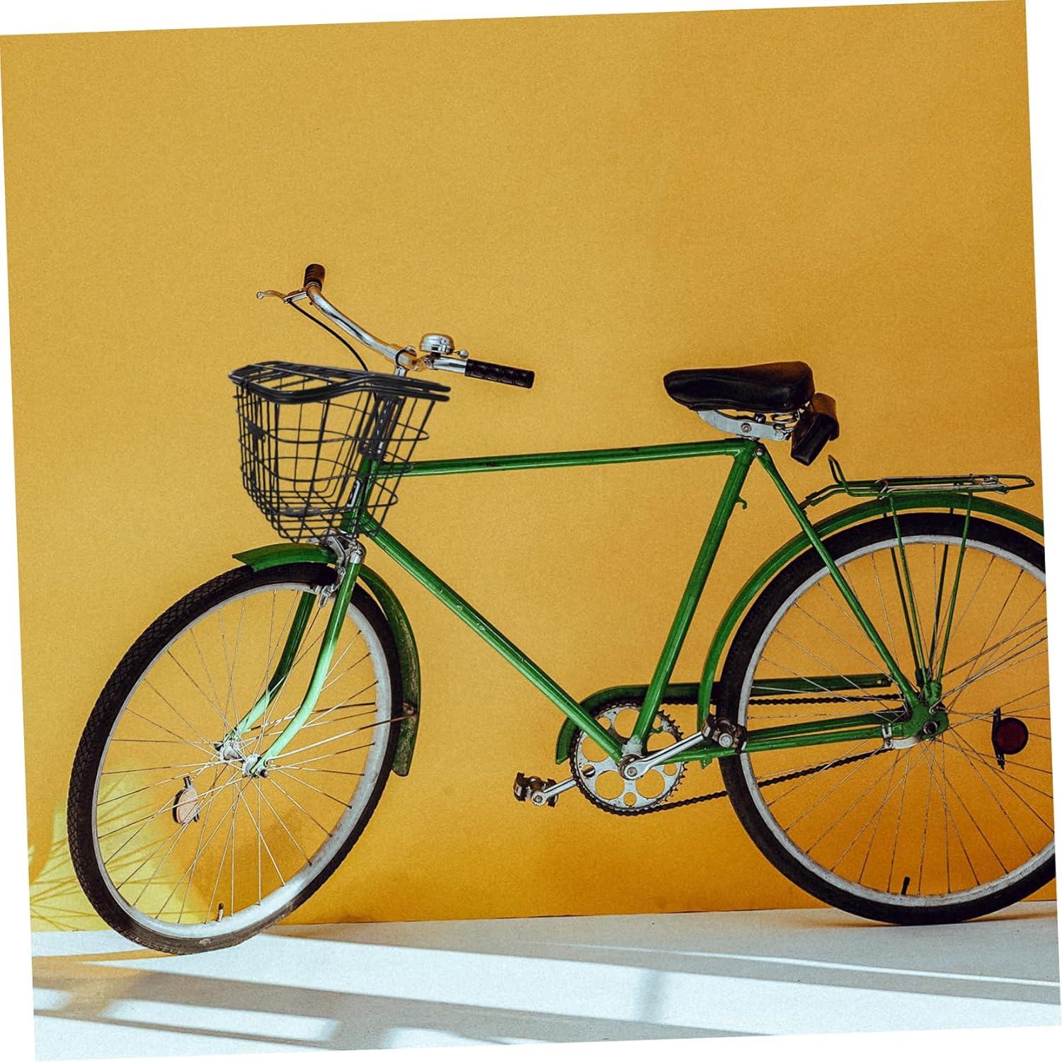 Electric Scooter Bike Storage Basket Bike Basket Front Rack Electric Front with Lid Accessories for Women and Men Black 1PC