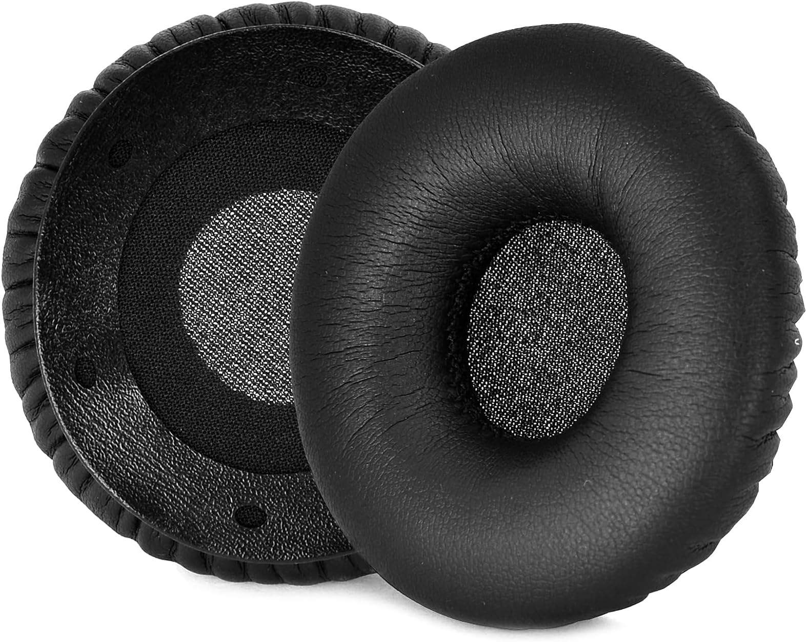 HD V8 V10 V12 defean Replacement Ear Pads Ear Cushion Cover Compatible with Sol Republic Tracks HD V8 V10 V12 On-Ear Wired Headphone, Softer Leather,High-Density Noise Cancelling Foam (Black)