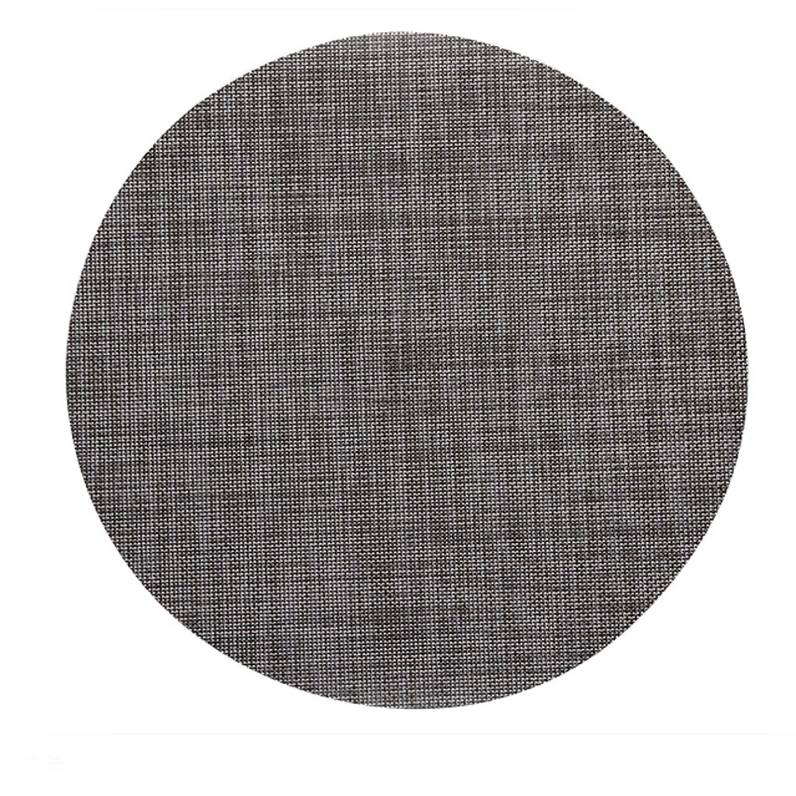 8 Pièces Napperon Table Salle a Manger, 35 x 35 CM Gris Napperon Table Antidérapant Salle à Manger, Couleur Unie avec Rond