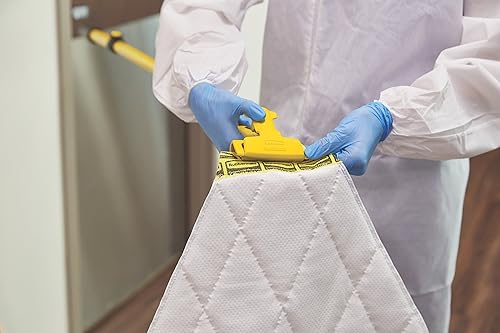 Miniatura 9 de Rubbermaid Manija comercial de la fregona del derrame, utilizado con 2017059 y 2017060, amarillo (2017161)