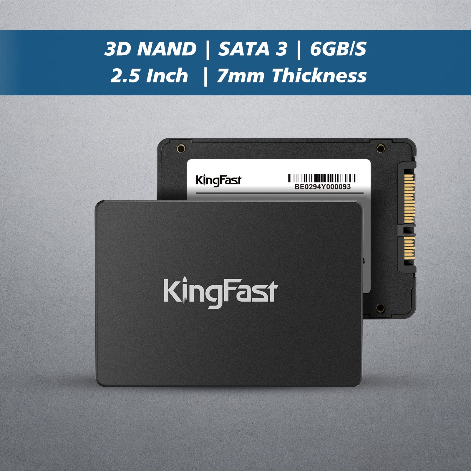 KingFast 2TB SSD SATA III 2.5 Inch Internal SSD - 6 Gb/s SSD