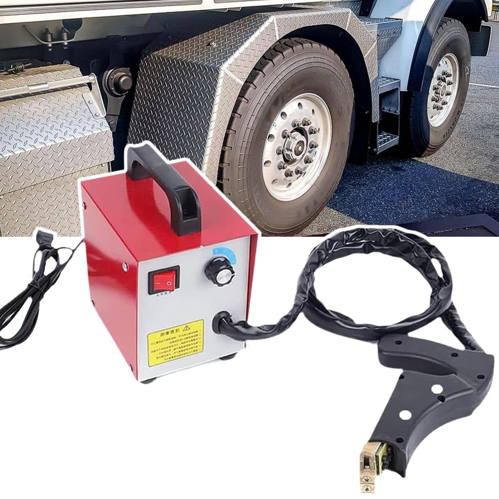 JYBNBBE 350W Heated Tire Groover Machine - Professional Regrooving Tool with 3-20mm Blades for Truck, Off-Road & All Tire Types