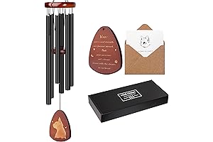 Cat Wind Chimes- Pet Memorial Gifts-32 Memorial Wind Chimes for Loss of Cat