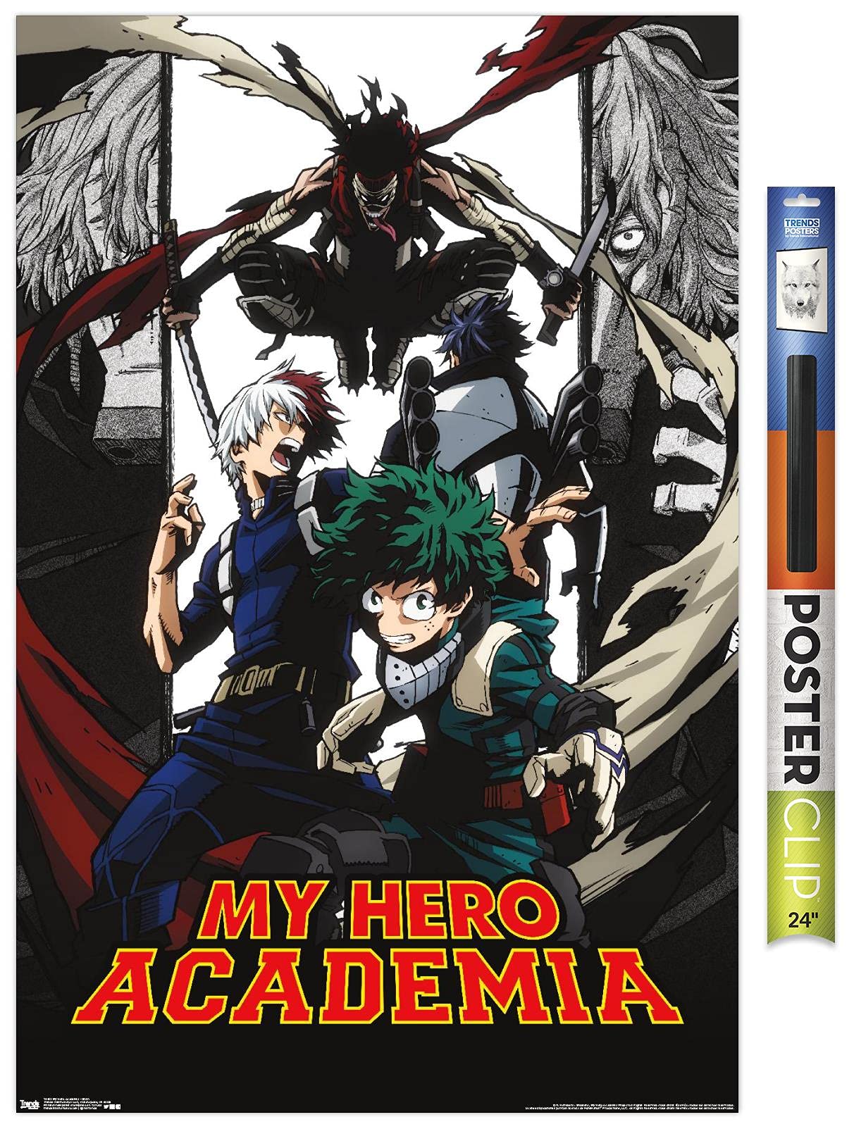 Amazon.com: My Hero Academia: Season 2 - Key Art 2 Wall Poster