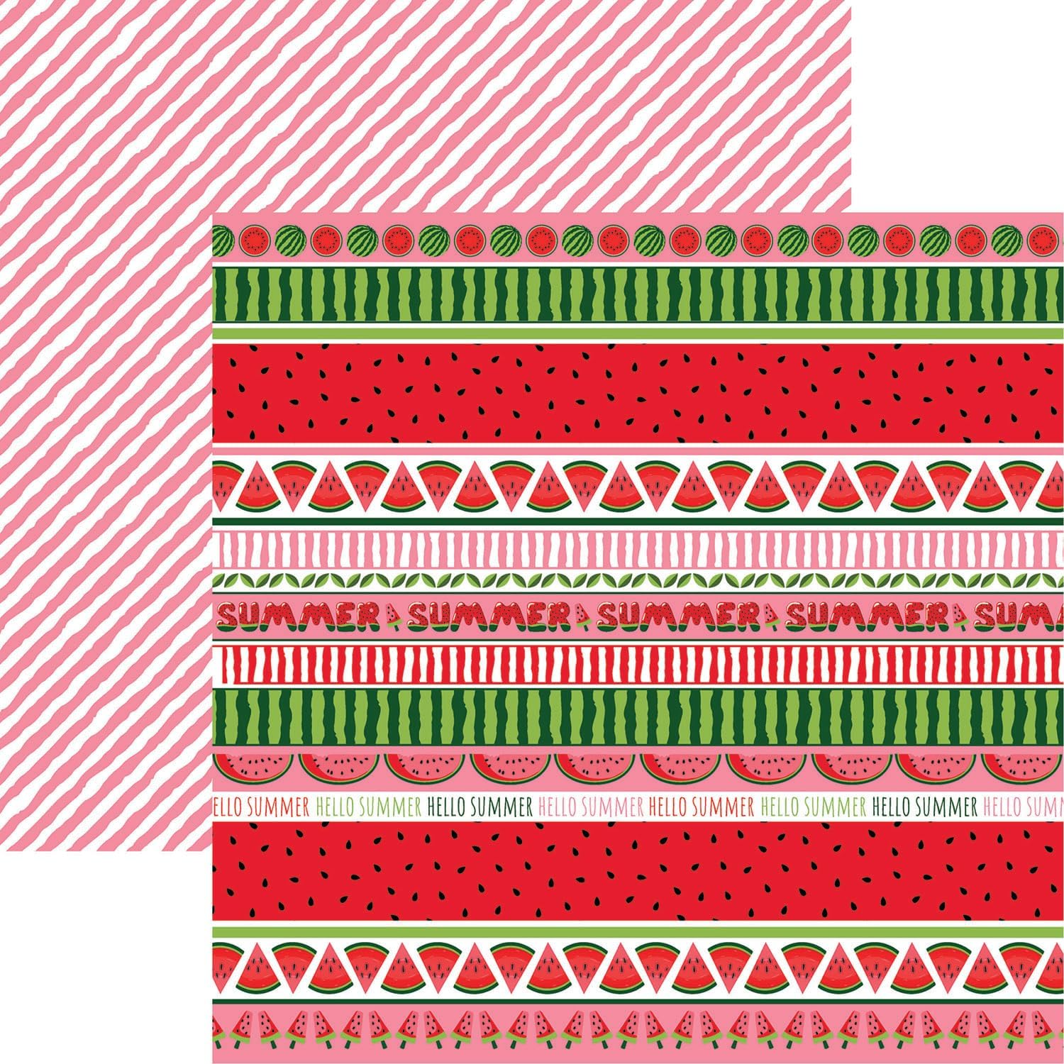 Reminisce Watermelon Crawl Scrapbook Collection Kit