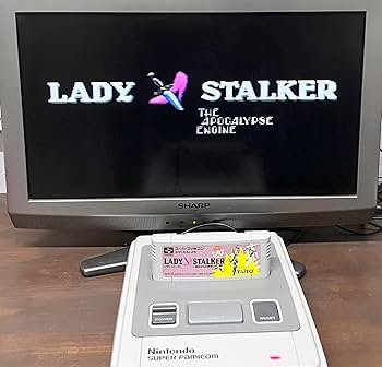 SFCソフト「レディストーカー～過去からの挑戦～」中古動作品です。 中古】SFC レディストーカー 過去からの挑戦