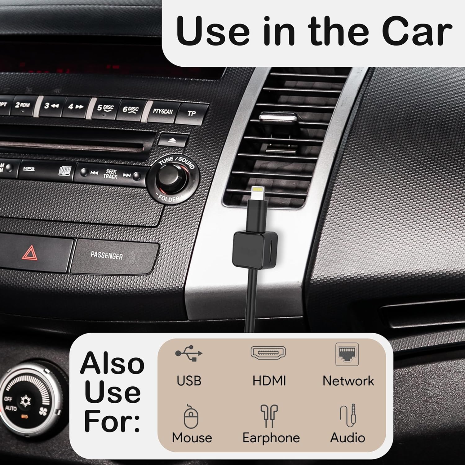 Knox Home & Health 12 Pack Magnetic Cable Clips, Cord Organizer for Cable Management, Home Office Wire Holder for Desk Nightstand, Adhesive Phone Charger Anchor