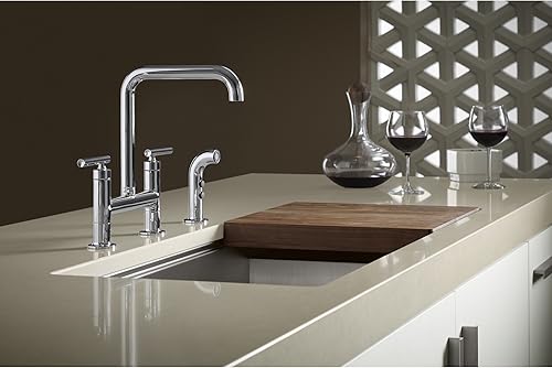 Miniatura 5 de KOHLER K-7548-4-CP Grifo, Cromo Pulido