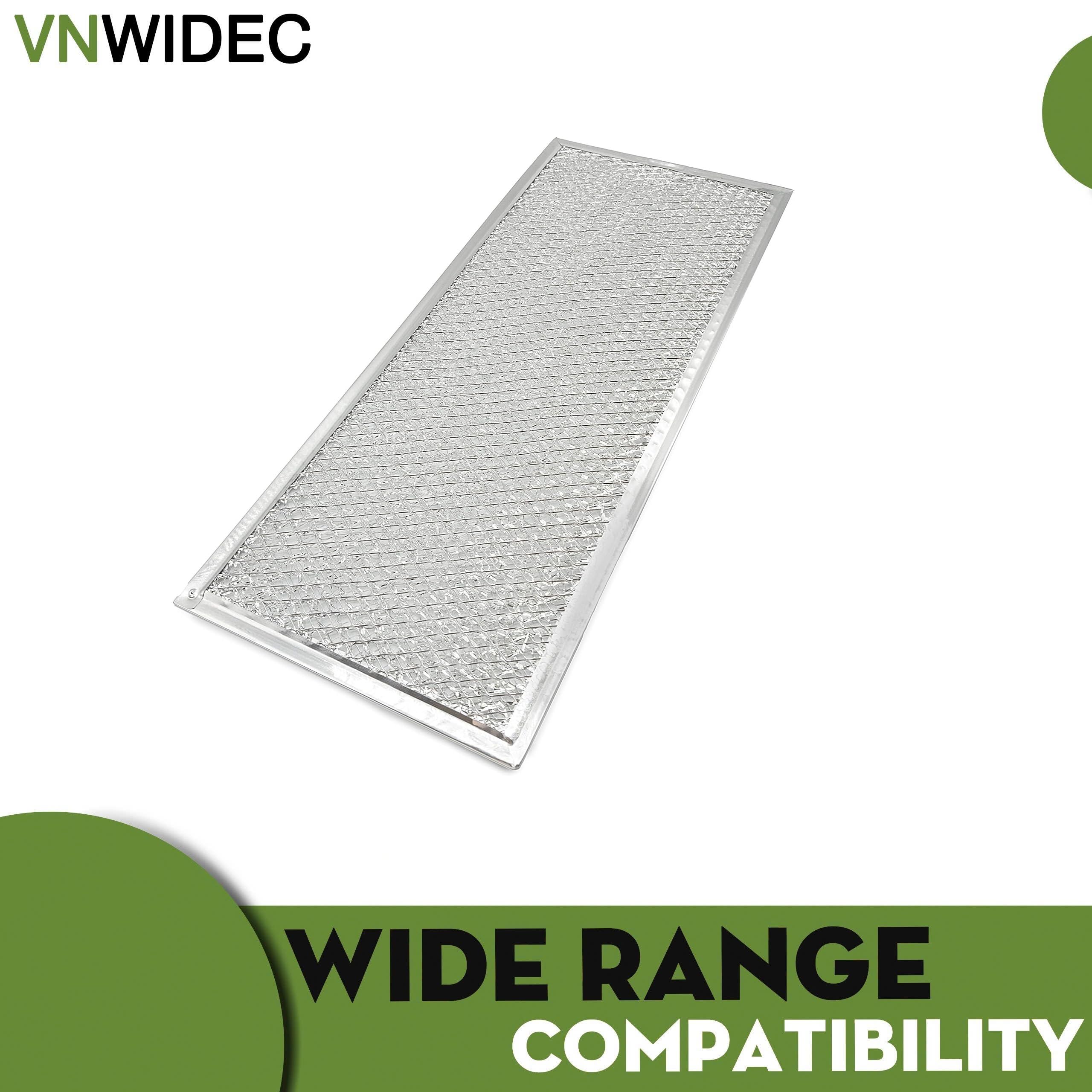 Set 2 Pack Microwave Grease Filter Replacement for Samsung MC17F808KDT/AA ME179KFETSR/AA ME18H704SFB/AA ME18H704SFG/AA ME18H704SFS/AA Microwave