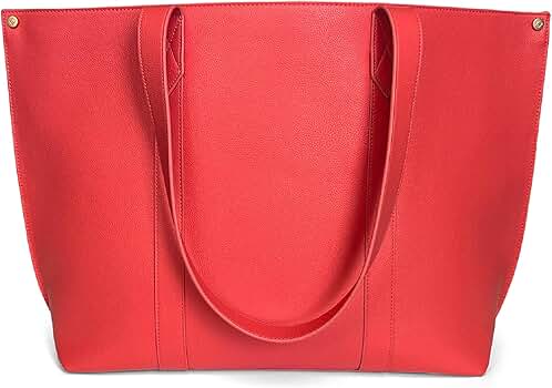 THIRTY-ONE Gifts Signature Tote Bag with Pockets, Faux