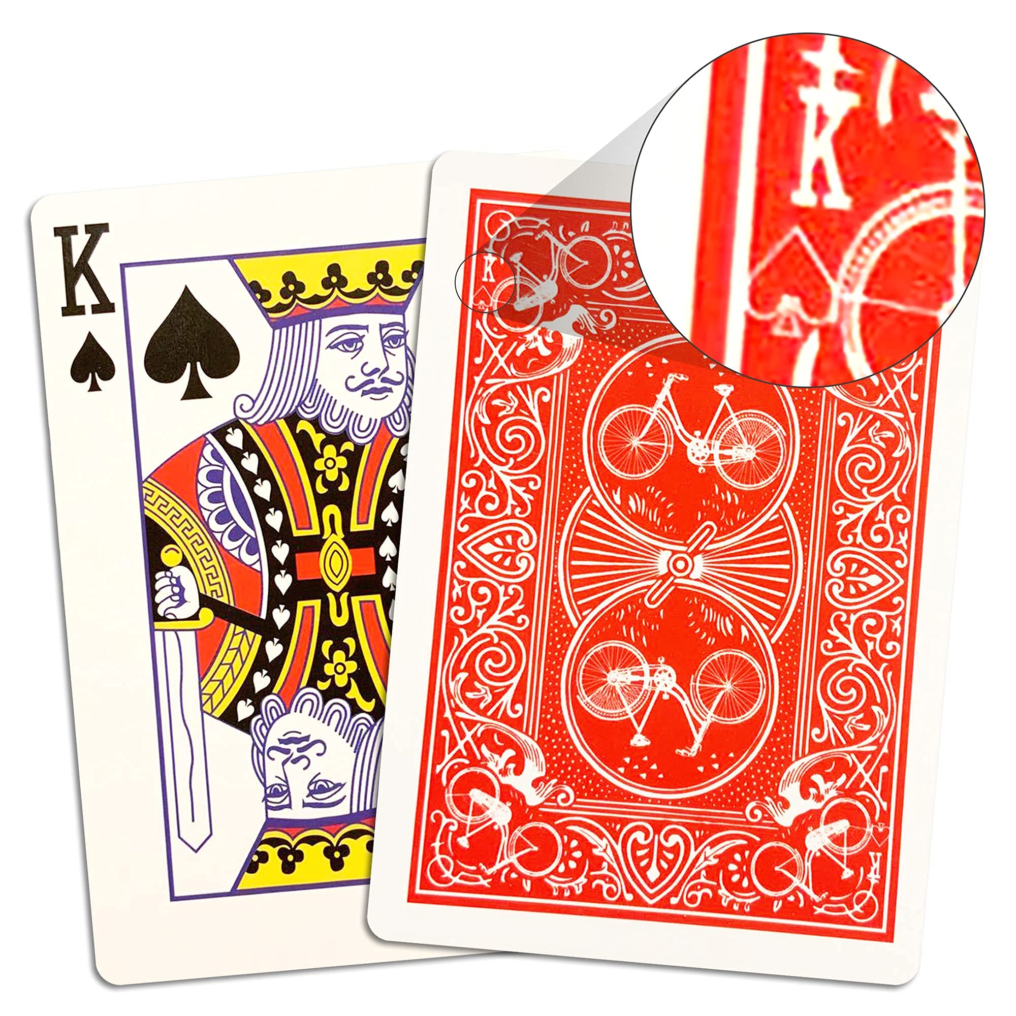 MagicWize Magic Deck of Cards, Mind-Blowing Simple Magic Cards, Secret Card  Reveal Trick, Marked Playing Cards : Toys & Games - Amazon.com