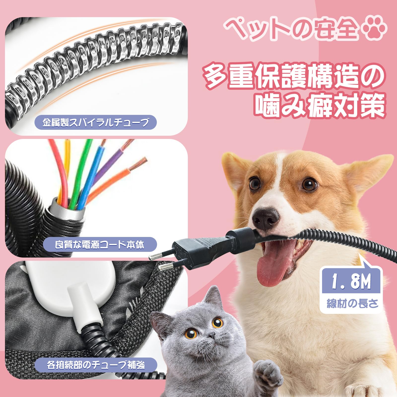 Amazon | ペット用ホットカーペット 【芳野ペット専門店監修】2枚  