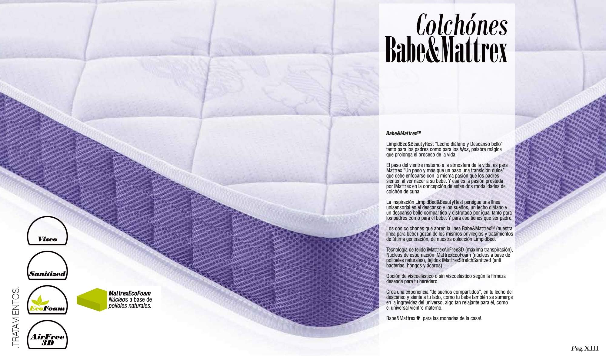 MATTREX | Matelas Bébé à Mémoire de Forme 80x130 cm Hauteur 12 - Matelas Bébé Respirant, Anti-acariens, Antifongique et Antibactérien – Matelas pour Lit Bébé certifié Oeko-TEX®