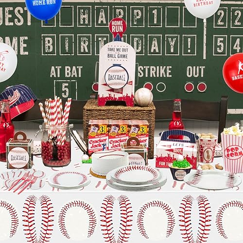 Vista 11 de Suministros para fiestas de perros, sirven 20 – 81 piezas, platos, servilletas, manteles, tenedores, juego para perros, decoración de fiesta