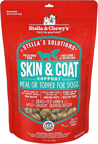 Miniatura 8 de Stella & Chewy's Stella's Solutions Digestive Boost - Bocados de carne de res alimentados con pasto - Alimento para perros crudo, rico en proteínas,