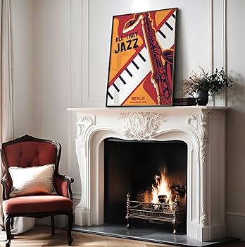 絵画 JAZZ ART Amazon.co.jp: ポスター マスター ヴィンテージ オールザット