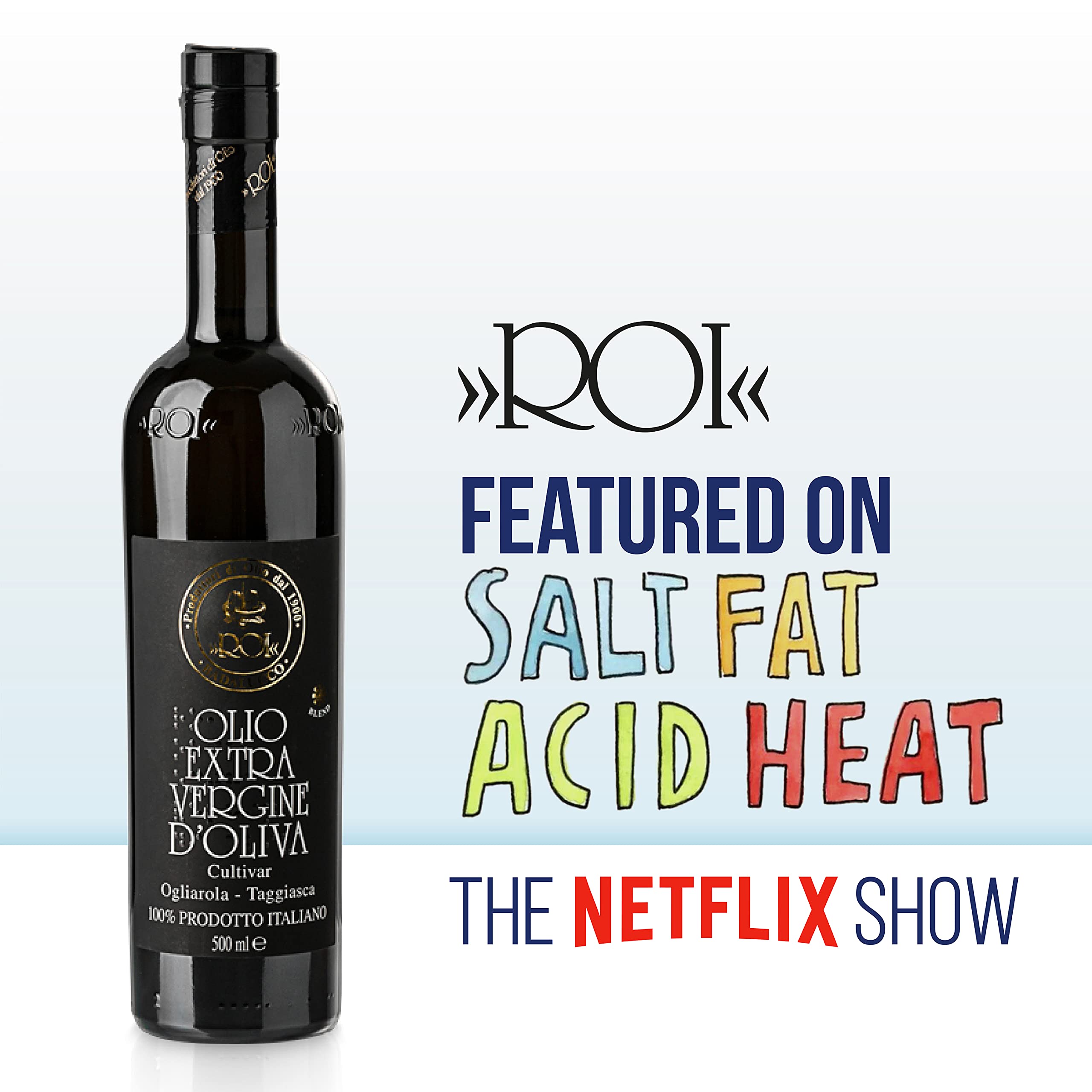 Buy ROI Ligurian Italian Extra Virgin Olive Oil First Cold Pressed