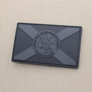 Florida State Flag PVC FL Morale Tactical Rubber Patch - LEGEEON