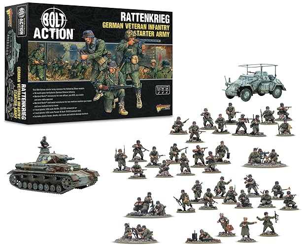 Warlord Games Bolt Action: Rattenkrieg German Veteran Infantry Starter Army