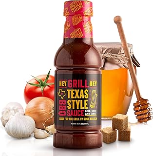 Hey Grill Hey | Texas BBQ Sauce | Brisket Sauce | BBQ Glaze | Beef Marinade | Grilling Essentials | Texas Style