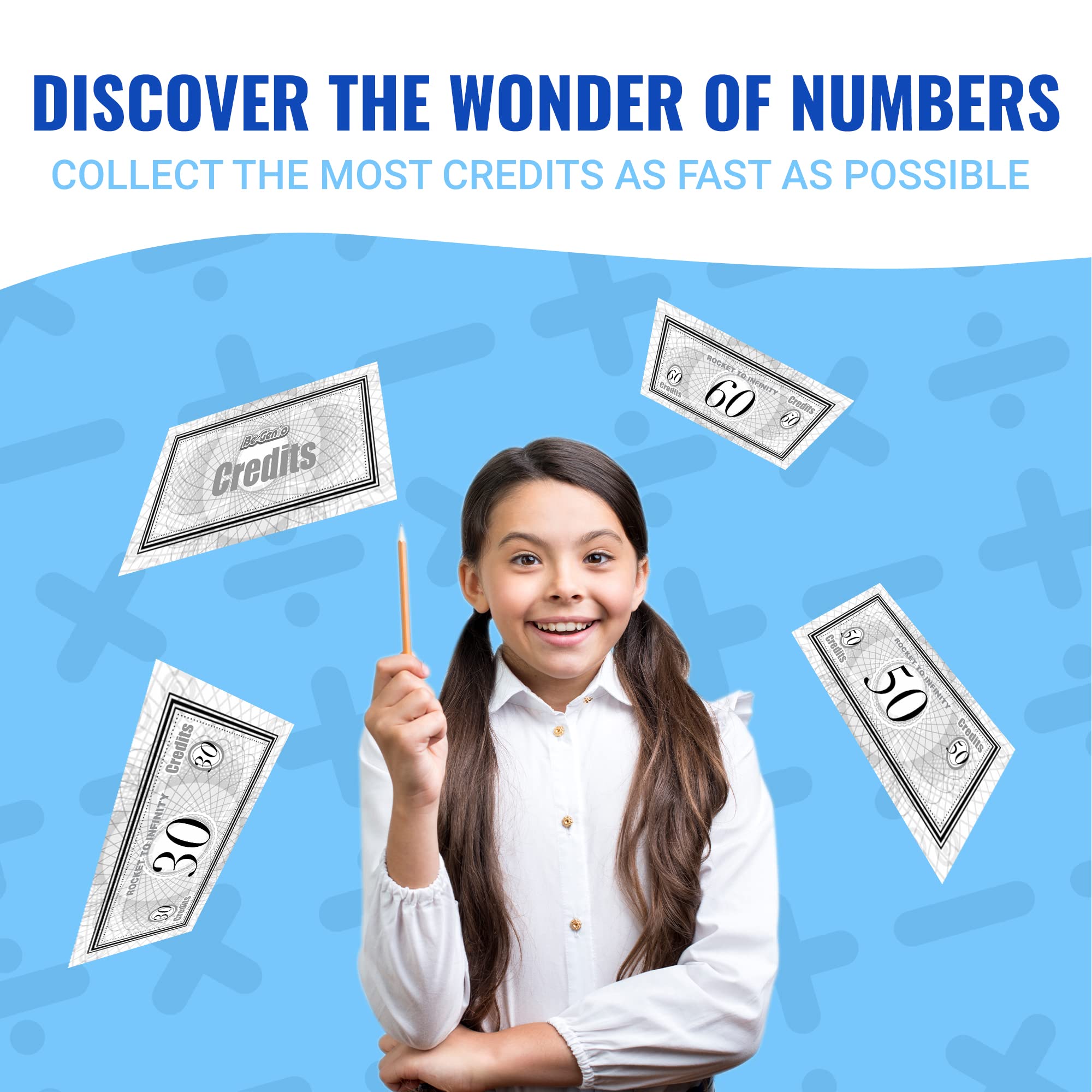 BeGenio Race to Infinity, Maths Games for Kids 612, Fun Games for Boys