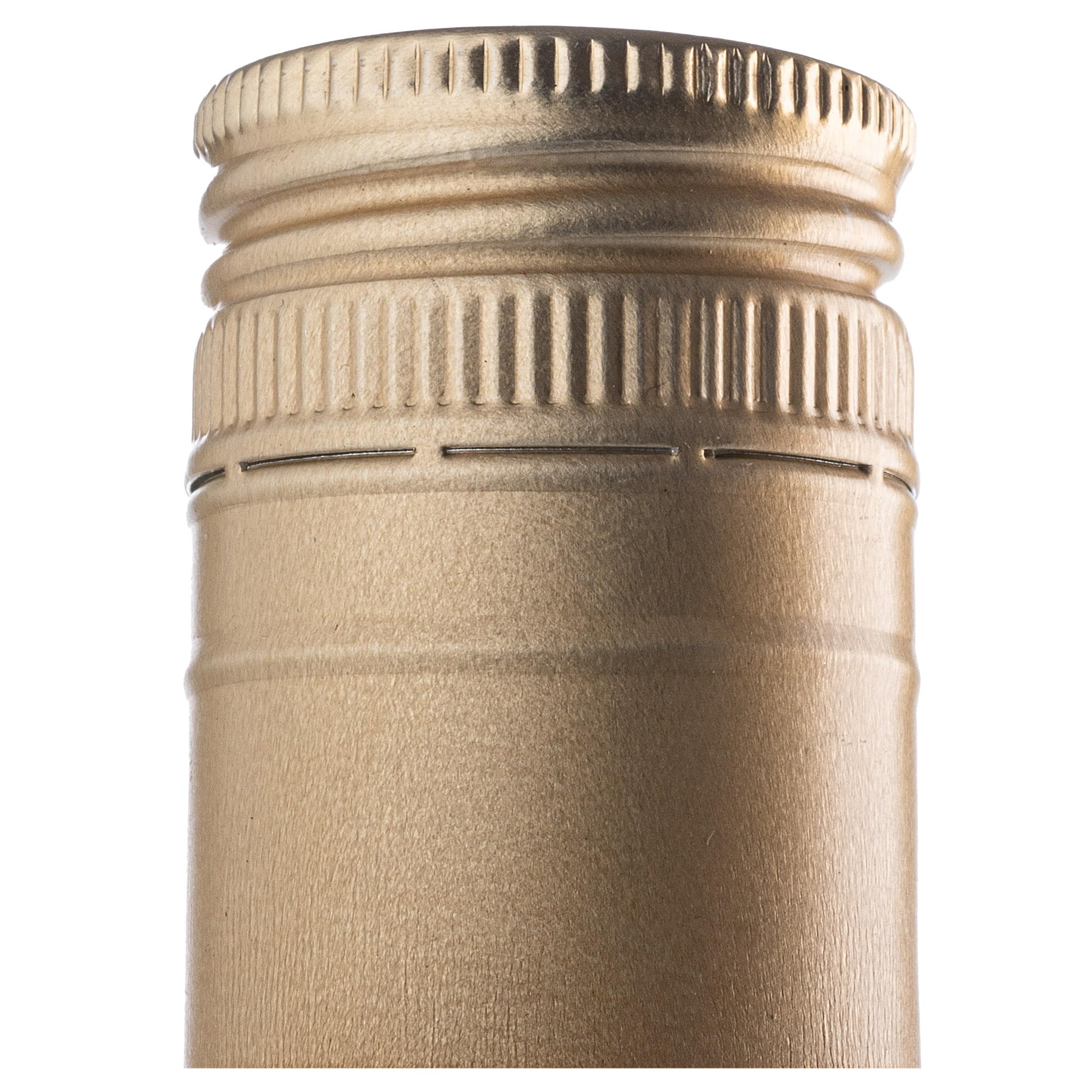 KADAX Tappo a vite 30x44mm per bottiglie, tappo in alluminio, tappo a vite per bottiglie di vino, succhi di frutta e liquori (Oro, 100 pezzi)