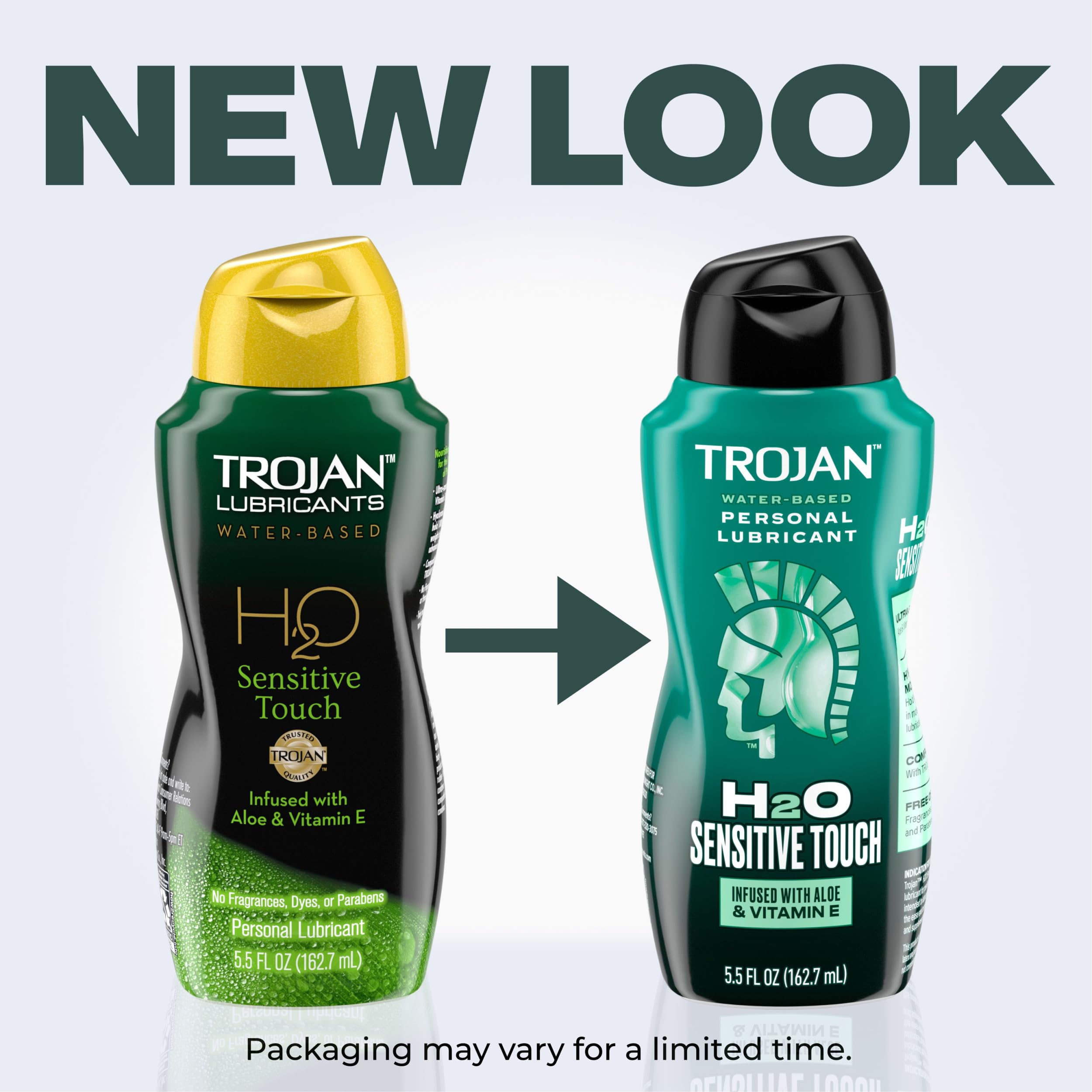 Amazon.com: TROJAN Lubricants H2O Sensitive Touch Water-Based Lubricant,  Personal Lube, 5.5 fl oz : Everything Else